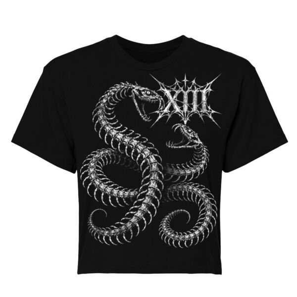 SNAKES - WOMEN'S CROP T-SHIRT Thumbnail